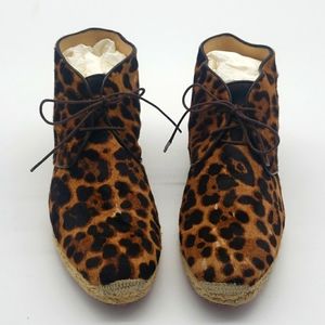 MANS CHRISTIAN LOUBOUTIN SIZE 9 1/2 COLOR BROWN & BLACK 100% AUTHENTI